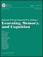 Journal Of Experimental Psychology Learning Memory And