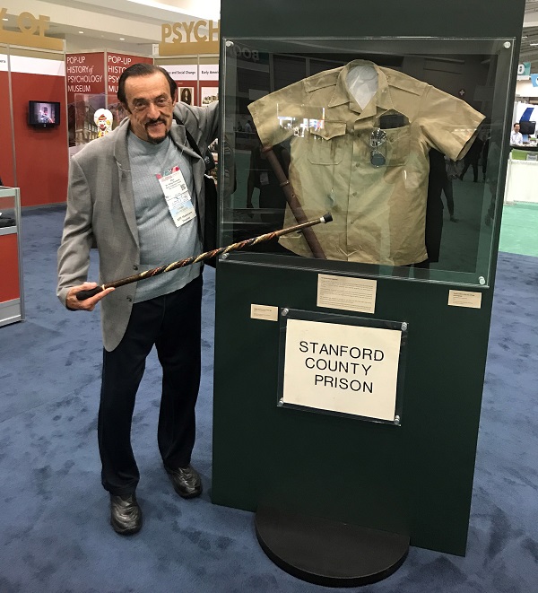 Philip Zimbardo, PhD, presenting at the 2017 APA convention.