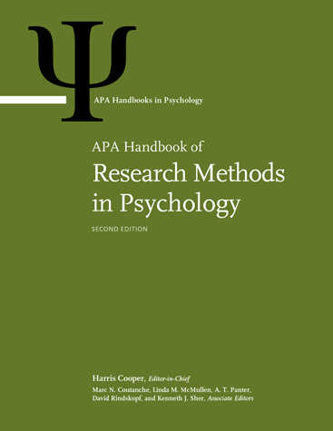 Vilje Traktat Udrydde APA Handbook of Research Methods in Psychology, Second Edition