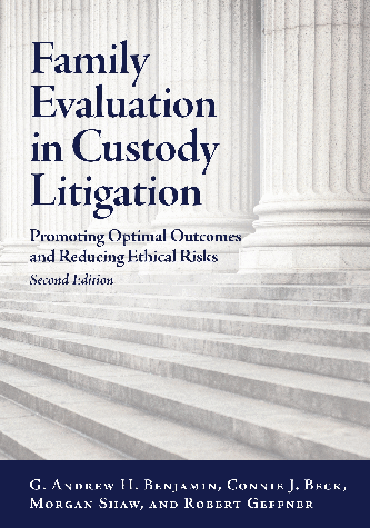 Cover of Family Evaluation in Custody Litigation