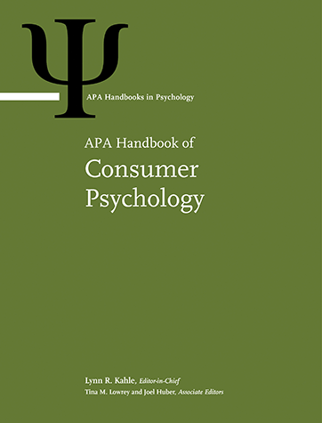 APA handbook of consumer psychology