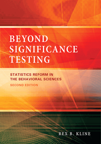 Cover of Beyond Significance Testing, Second Edition (large)