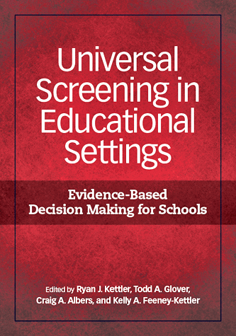 Cover of Universal Screening in Educational Settings (large)