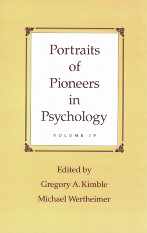 Portraits of Pioneers in Psychology