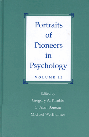 Portraits of Pioneers in Psychology