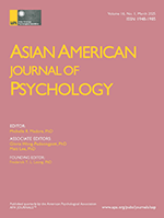 Cover of Asian American Journal of Psychology (medium)