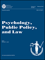 Cover image for Psychology, Public Policy, and Law,open in new window