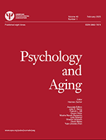 Psychology and Aging