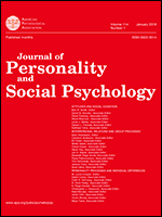 Cover image for Journal of Personality and Social Psychology