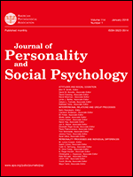 Journal Of Personality And Social Psychology Journal Of Personality And Social Psychology