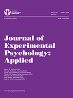 journal of experimental psychology applied