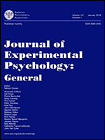 Journal of Experimental Psychology: General