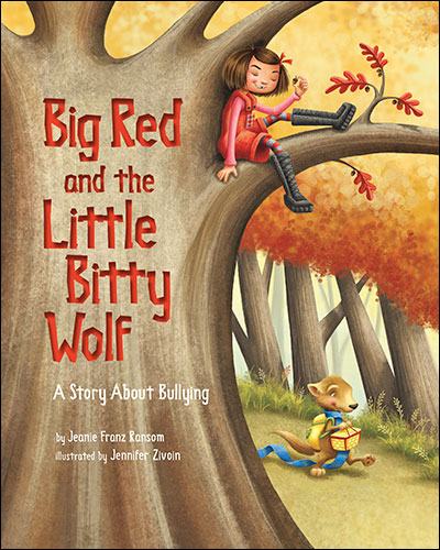 Cover of Big Red and the Little Bitty Wolf (large)