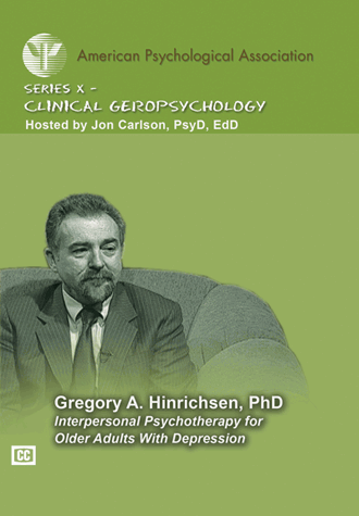 Cover of Interpersonal Psychotherapy for Older Adults With Depression (large)