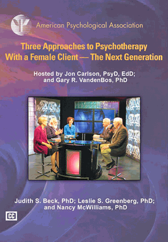 Cover of Three Approaches to Psychotherapy With a Female Client (large)