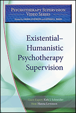 existential humanistic psychotherapy supervision humanistic existential perspective