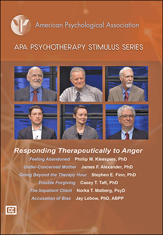 Cover of Responding Therapeutically to Anger (large)